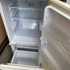 シャープ　ノンフロン冷凍冷蔵庫　SJ-14W-W 2012製　の画像