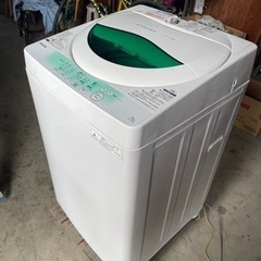 【決まりました】TOSHIBA  全自動洗濯機 5kg(説明書付き)  の画像