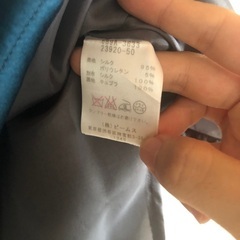 LAPISLUCEシルクパーティードレスお譲りしますの画像