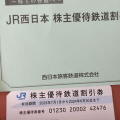 ＪＲ西日本株主優待