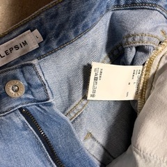 【ありがとうございました】レディース ジーンズ Lサイズ （LEPSIM）の画像