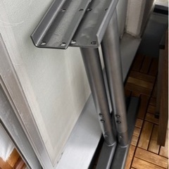 ニトリ L字デスク R302NITORI高さ調節デスク L字型 (プレフェ 140)の画像