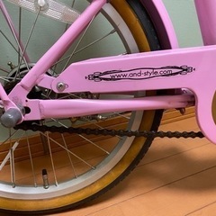 子ども用自転車 18インチ  a.n.design works 世田谷手渡し限定の画像