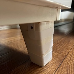 収納付きテレビ台(白)、差し上げます。の画像