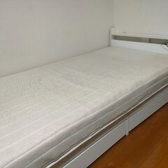 収納付きショートベッド