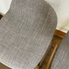 ニトリ　カウンター　チェア　ハイチェア　ナチュラルの画像