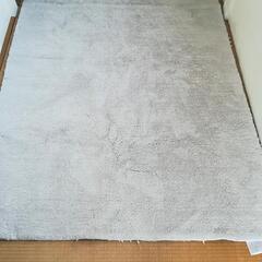ニトリ　アクセントラグ(140X200)　グレーの画像