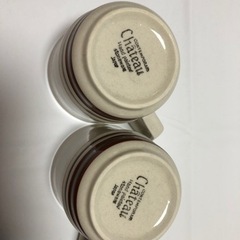 Chateau ペアマグカップ　コーヒーカップ　ティーカップの画像