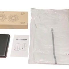 バッテリー付き　空調服　ベスト　袖なし　白　ホワイトの画像