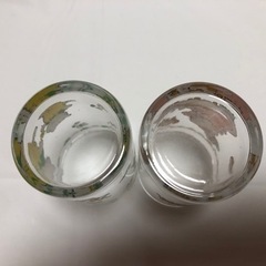 動物のお店屋さん　昭和レトロ　グラス２つセットの画像