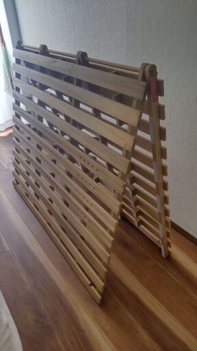 すのこベッド 折り畳み シングル セミダブル