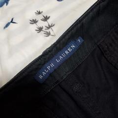 ラルフローレン  7分パンツ  ブラックパンツの画像