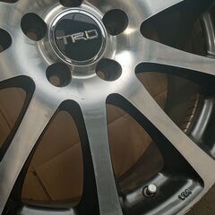 ☆値下げしました☆プリウス専用　TRD　アルミホイールの画像