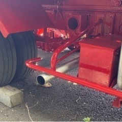 三菱　キャブオーバ　2.5t  トラック　車載車　クレーン車の画像
