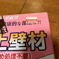 最終値下げ珪藻土壁材　薄緑　畳2枚2個の画像