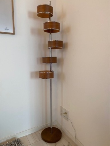 終了】BAL バル (LT-5517) フロアライト シルバー