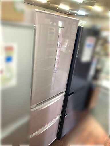 Panasonic ノンフロン冷凍冷蔵庫　NR-C37DM-P　キッチン家電　 2015年製　365L