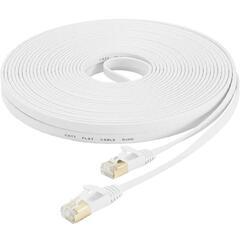 決定済　30m Cat7 LANケーブル ホワイト