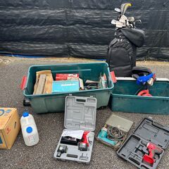 【引取限定無料】電動工具・ゴルフバッグ・クラブなど