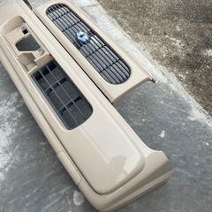 アルトラパン　フロントバンパー　ベージュ　角目　he21sの画像