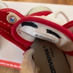 コンバース赤　15cmの画像