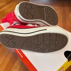 コンバース赤　15cmの画像