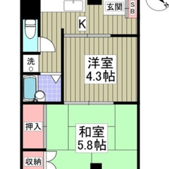 🌳【初期費用10万円】で入居可能！🌳北野駅