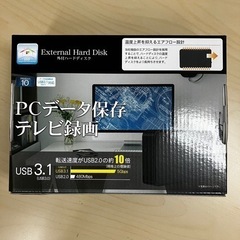 【新品 】メーカー保証1年付  4TB  外付けハードディスクの画像