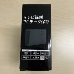 【新品】 メーカー保証1年付  外付けハードディスク  2TBの画像