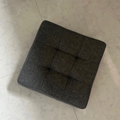 スツール オットマン 収納 グレー 椅子 無料 02の画像