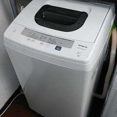 3か月間保証☆配達有り！18000円(税別）日立 全自動 洗濯機 2020年製 5.0㎏ 