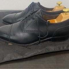 CARMINA カルミナ レザーシューズ 伊勢丹メンズ館購入の画像