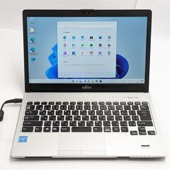 送料無料 高速SSD フルHD 13.3型 ノートパソコン 富士通 S937/S 中古美品
