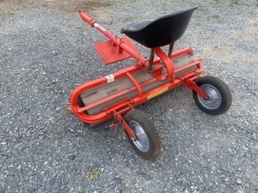 乗用鎮圧ローラー、テーラー耕耘機用マツモト1200mm埼玉県