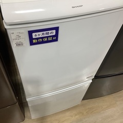 2ドア冷蔵庫 SHARP SJ-C14B-W 137L 2016年製 入荷致しました！