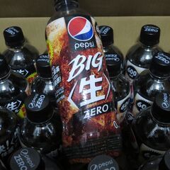 最終値下げ　ペプシ　BIG　生　ゼロ　600ｍｌ　24本　ペプシ...