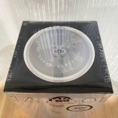 新品未使用　温感センサー付きタンブラー水筒　水色１個の画像