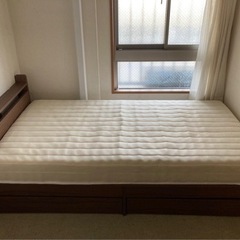 キャンセルされたためお譲りします。　解体済み　シングルサイズベッド