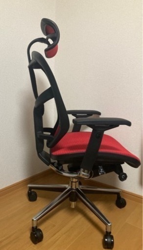 高級オフィスチェア【エルゴヒューマン】ほぼ新品組立済