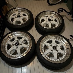 BMS 15インチ6.5j+40  タイヤホイールセット　