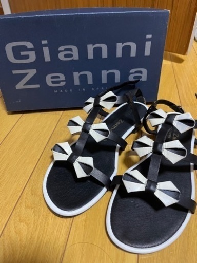 Gianni Zennaジャン二ゼナ　レザーサンダル 本革