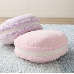 【譲渡先決めました】ニトリ　マカロン　クッション