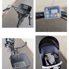  {受付中}?⭐️2021⭐? 電動自転車 パナソニック ギュット クルーム 中古 子供乗せ 052101