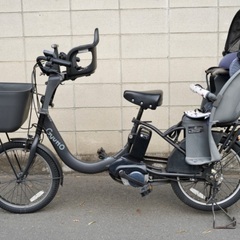  {受付中}?⭐️2021⭐? 電動自転車 パナソニック ギュット クルーム 中古 子供乗せ 052101