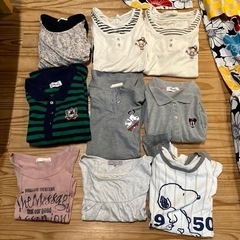 値下げ浴衣セット2組。ポロシャツ、Tシャツ7点の画像