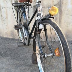 昭和レトロのヴィンテージ自転車（室内保管）メッキ部分に輝きの残る保管状態の良いものです