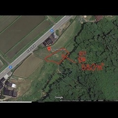広大な土地《宅地、畑、田、森林》＋古屋 - 不動産