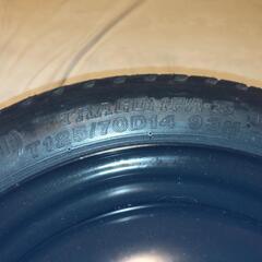 応急タイヤT125/70D14 93Mの画像