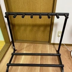【受渡者確定しました】7本用　ギタースタンド　7連