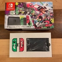 中古品 Nintendo Switch スプラトゥーン2同梱版